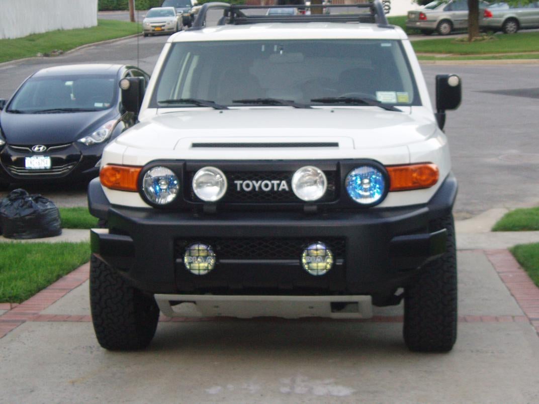 FJ Runner Style fog light mount - Page 2 - Toyota FJ ... h4 led wiring 